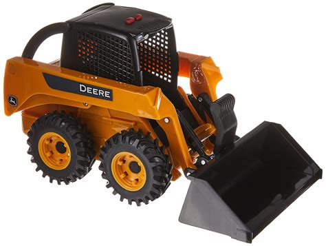 biggest toy skid steer with tracks|john deere skid steer toy.